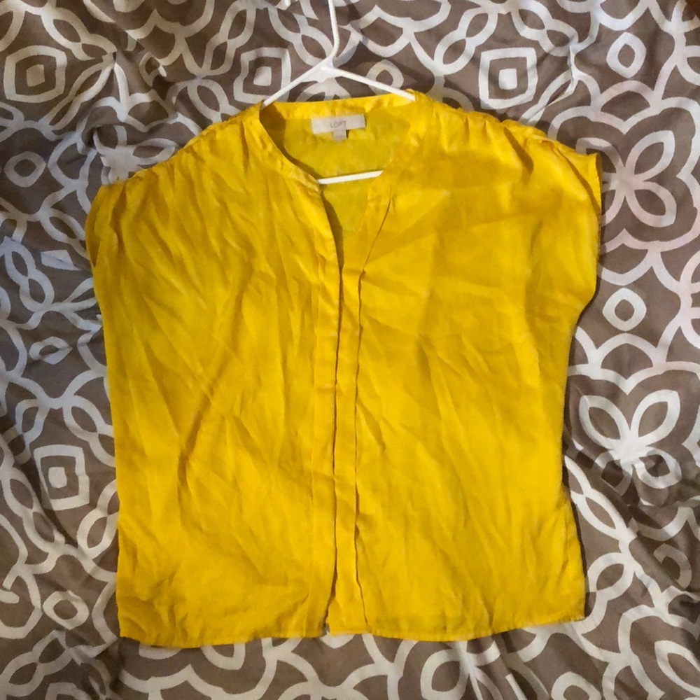 Yellow blouse, like new